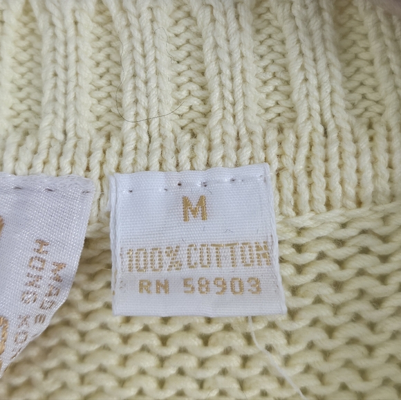 🌼 Vintage Alan Flusser Argyle Sweater Vest – 100% Cotton – Size M - Picture 9 of 10